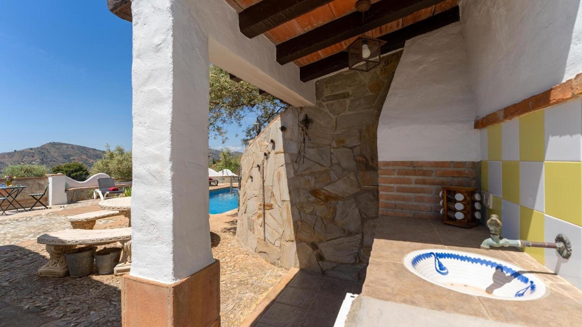 Ferienhaus Mit Privatpool Fuer 4 Personen Ca 70 Qm In Frigiliana, Andalusien Costa Del Sol Vila Exterior foto