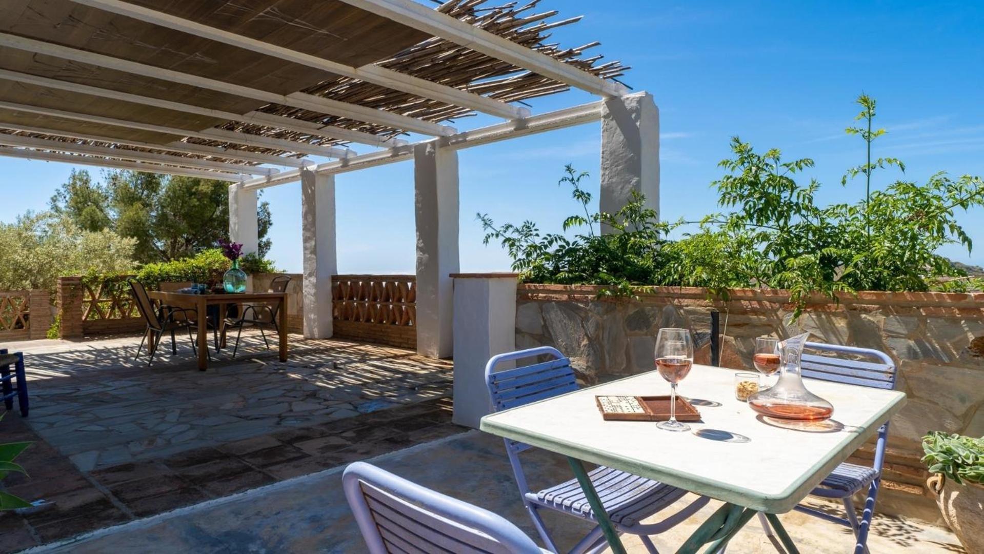 Ferienhaus Mit Privatpool Fuer 4 Personen Ca 70 Qm In Frigiliana, Andalusien Costa Del Sol Vila Exterior foto