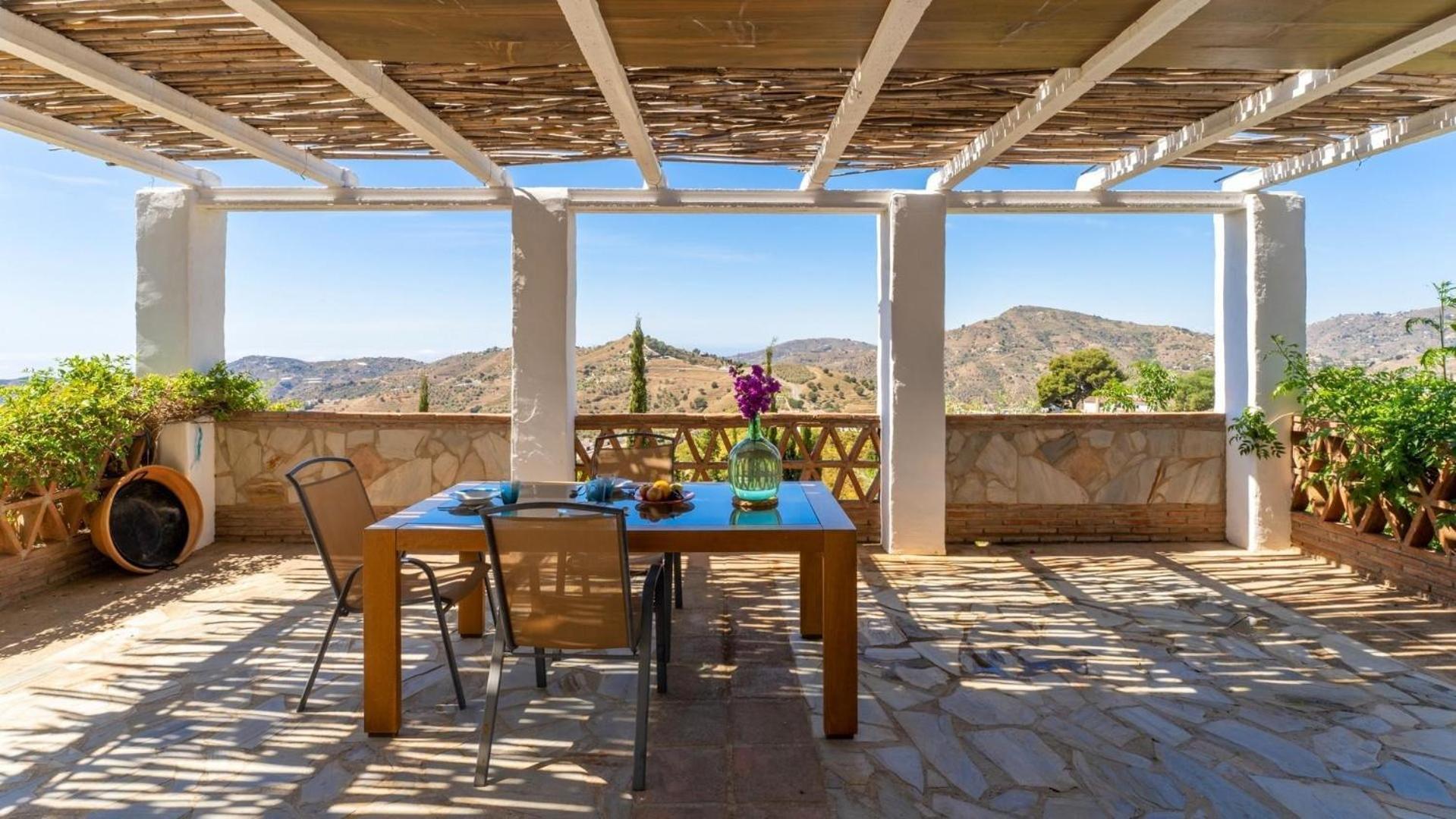 Ferienhaus Mit Privatpool Fuer 4 Personen Ca 70 Qm In Frigiliana, Andalusien Costa Del Sol Vila Exterior foto